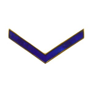 WWI Enamel War Service Stripe Chevron