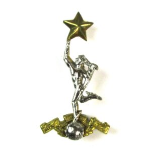 Indian Army Corps of Signals Cast Cap Badge