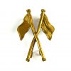 Original Signallers (Crossed Flags) Trade Badge in Gilding Metal