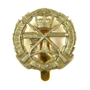 Small Arms School Corps (SASC) Cap Badge (1953-2022 Pattern) - Restrike