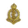 South African Medical Corps King's Crown Cap Badge, Restrike