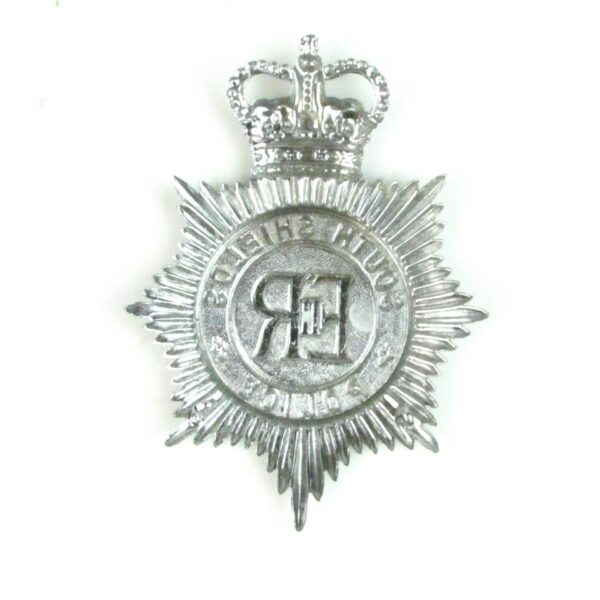 Obsolete South Shields Police Helmet Plate, ERII - Image 2