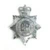 Obsolete South Yorkshire Police Chrome Helmet Plate, ERII