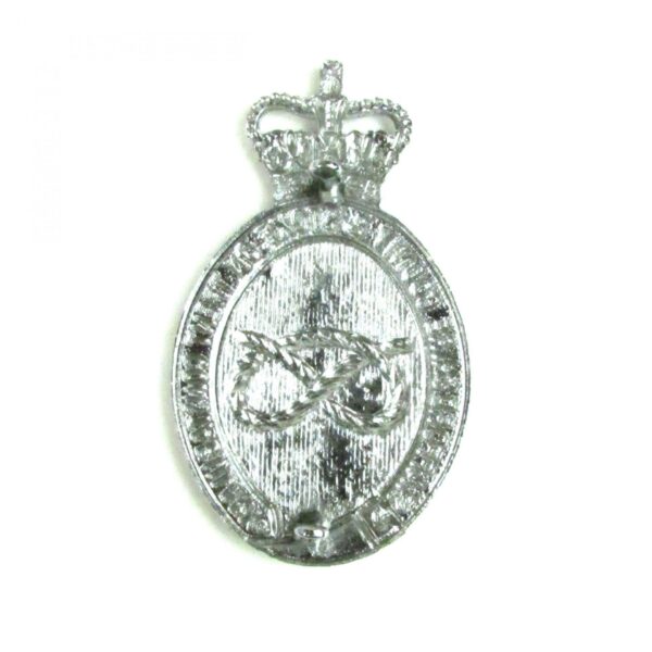 Obsolete Staffordshire County and Stoke-On-Trent Constabulary Helmet Plate, Queen's Crown - Image 2