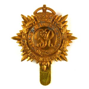 Royal Army Service Corps (GRVI Cypher, 1937-1952 Pattern) Cap Badge, Restrike