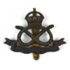 South Staffordshire Regiment King's Crown Bimetal Cap Badge, Original