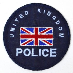 United Kingdom Police Embroidered Cloth Patch