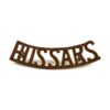 Canadian 1st Hussars (HUSSARS) Bronze Shoulder Title