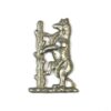 Warwickshire Yeomanry Cap Badge, White Metal Restrike