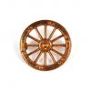 Australian Wheelwright Gilding Metal 12-Spoke Wheel Trade Badge