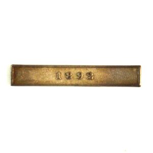 1892 Clasp Face - Contemporary Tailor's Copy for the East and West Africa Medal