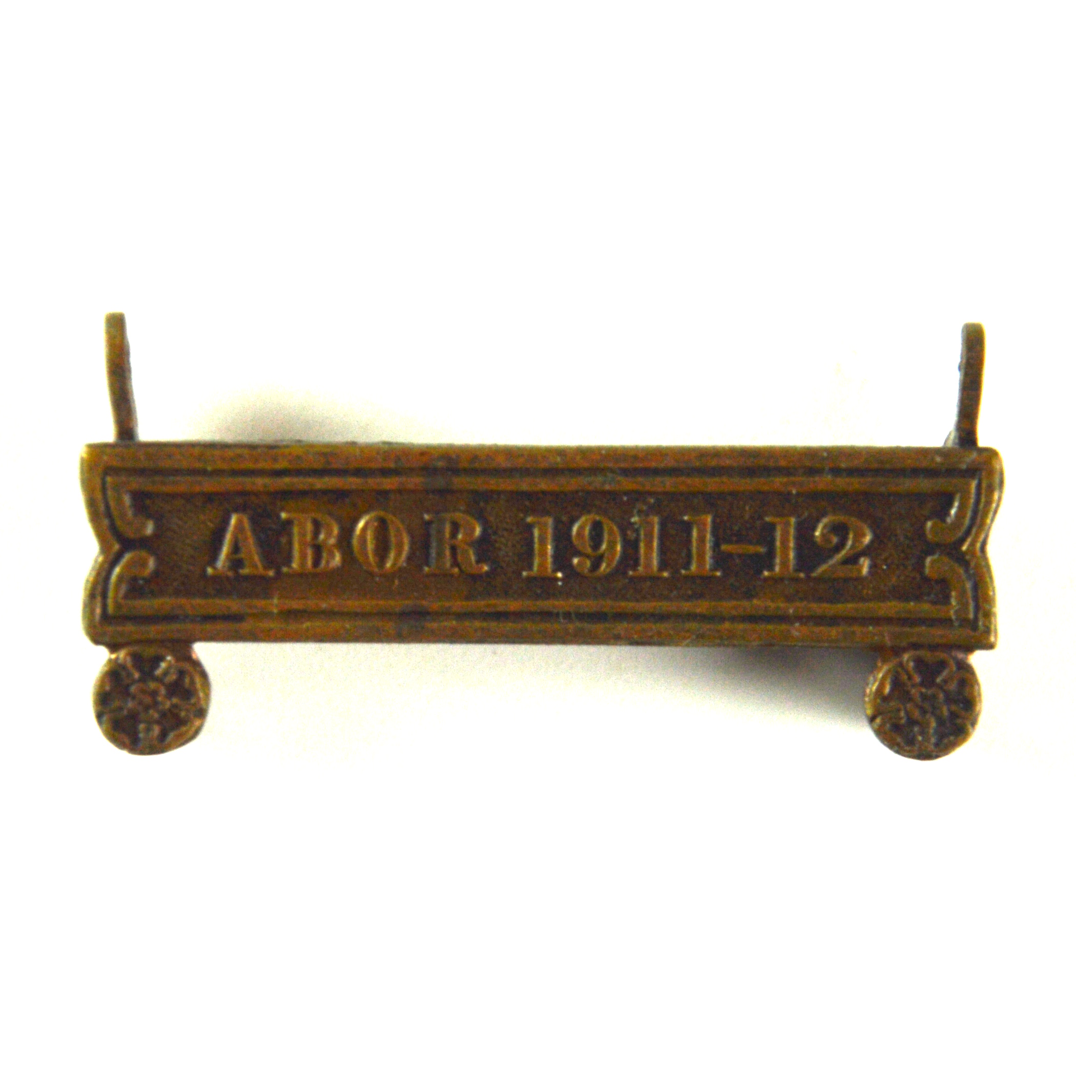 Abor 1911-12 Bronze Clasp - Original