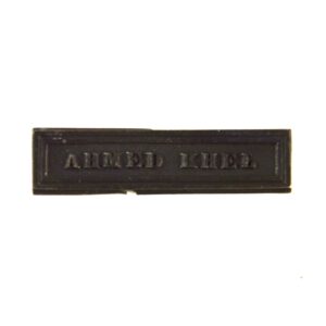 Ahmed Khel Clasp Face - Contemporary Tailor's Copy