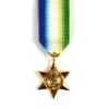 Atlantic Star Miniature Replacement Medal