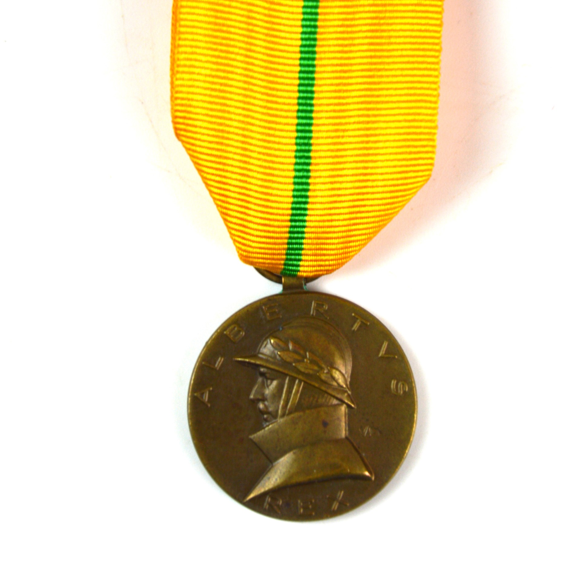 Belgian Commemorative Medal of the Reign of King Albert I 1909-1934