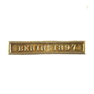 Benin 1897 Clasp Face - Original for the East and West Africa Medal