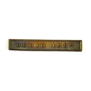 Benin 1897 Clasp Face - Contemporary Tailor's Copy