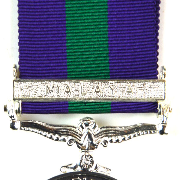 General Service Medal (GRVI), Malaya, Full Size Replacement Copy Medal - Image 3