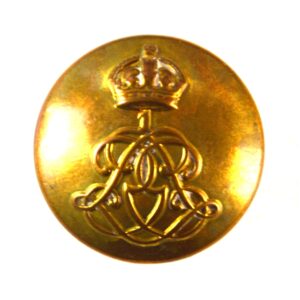 1st Life Guards Officer Button (King's Crown, 1901-1922 Pattern) - 27mm