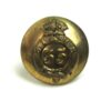 35th Sikhs Officer's Button, King's Crown (17mm)