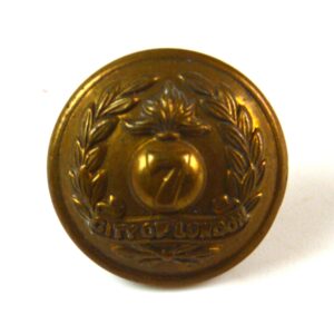 7th (Royal Fusiliers) Battalion, (City of London) London Regiment Button, 20mm