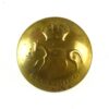 Berkshire Yeomanry Brass Button (King's Crown) - 25mm