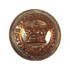 Hertfordshire Yeomanry Cavalry (Harts) Officer's Silver-Plate Button (Pre-1901 Pattern) - 19mm
