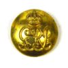 Indian Army Unattached List Officer's Quality Button, King's Crown GRV (25mm)