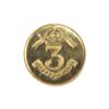 3rd Bengal Lancers (Skinner's Horse) Officer's Button (19mm), King's Crown