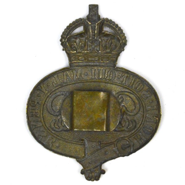 Original Grenadier Guards Valise Badge, GRVI, Gilding Metal - Image 2