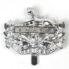 Gloucestershire Regiment Anodised Cap Badge