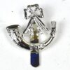 The Light Infantry Regiment Cap Badge (Other Rank's), Silver Plate