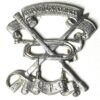 Oxford University OTC Cavalry OR's Cap Badge - White Metal