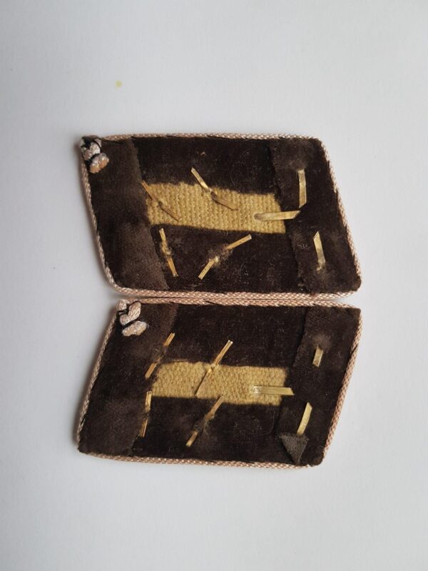 Third Reich Political Service Collar Patches (Pair) - Image 2