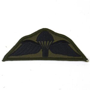 British Basic Parachute Wings, Subdued