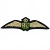 Royal Flying Corps (RFC) Embroidered Pilots Wing with Green Wreath
