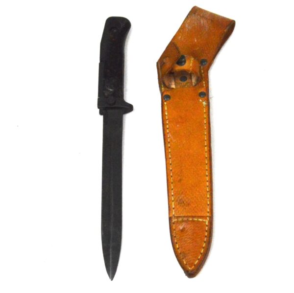Czech Vz 58 Bayonet in Leather Scabbard