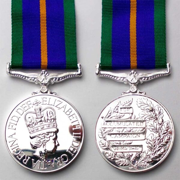 ACCUMULATED CAMPAIGN SERVICE MEDAL 1st TYPE copy