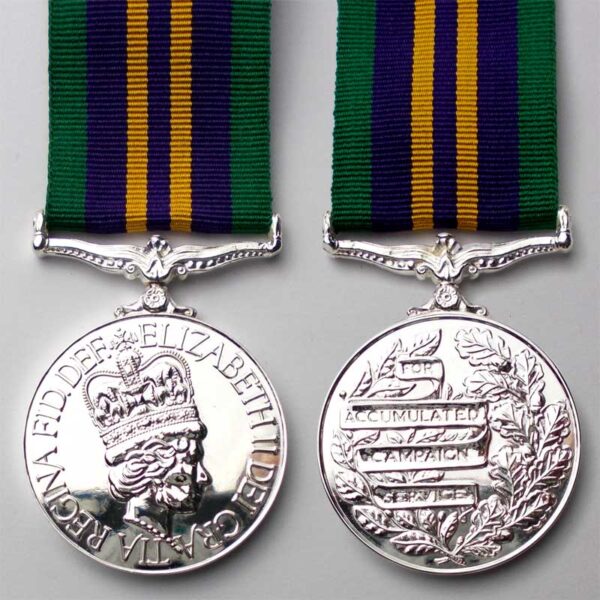 ACCUMULATED CAMPAIGN SERVICE MEDAL 2nd TYPE Copy