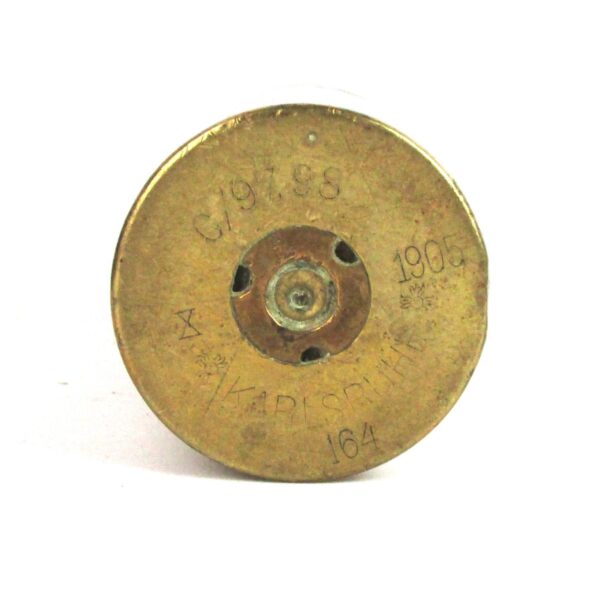 Imperial German Navy 3.7cm C/97-98 Inert Shell, Dated 1905 - Image 3