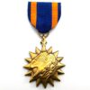 AIR MEDAL USA complete in case, full size medal