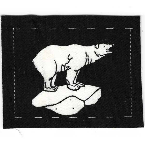British Infantry 49th DIVISION cloth formation badge, printed - reproduction