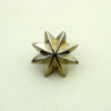 Pickelhaube Officers Helmet Star Rivets - Large - 18mm