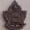 144th WINNIPEG RIFLES OVERSEAS BATN. bz collar dog
