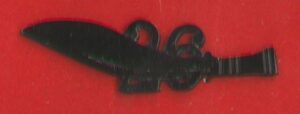 26th GURKHA RIFLES - black