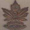 2nd BATTALION 'SEMPER FIDELIS'  bronzed copper