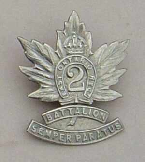 2nd BATTALION 'SEMPER FIDELIS' in w/m - repaired