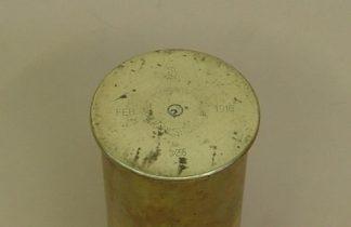 7.7 cm x 227mm FIELD GUN fired brass 'Sept. 1912 '