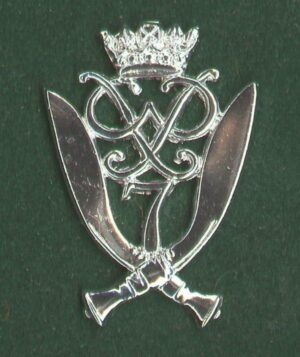 7 th DUKE OF EDINBURGH'S OWN GURKHA RIFLES - die-struck w/m  or's c/b