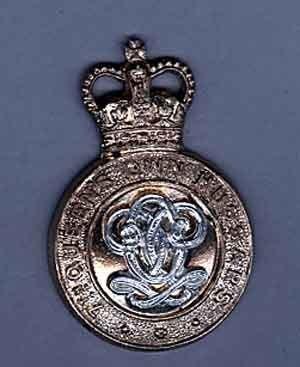7th QUEENS OWN HUSSARS - Queens crown